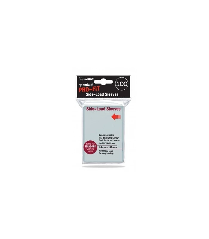 Fundas Standard Pro Fit Side Load carga lateral Transparente (100 fundas) Ultra Pro