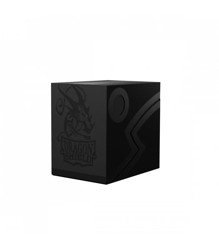 Caja de mazo Deck Box DS Double Shell Negro Dragon Shield