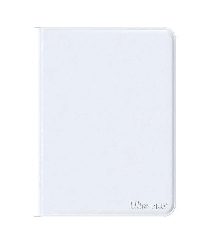 Ultra PRO - Pro Zippered Vivid Binder White - 9 Pocket