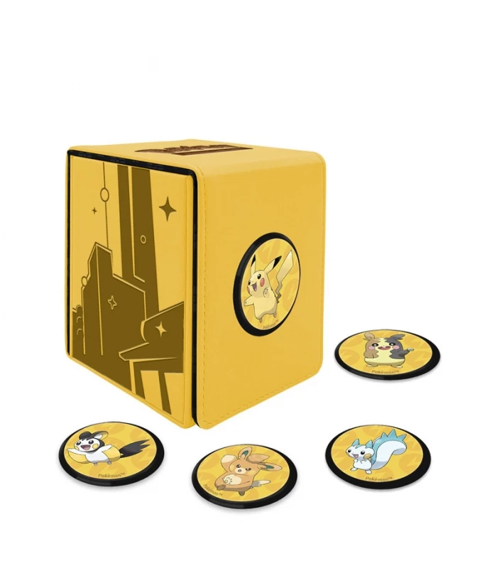 Caja de mazo Alcove Click Shimmering Skyline de Pokémon - Ultra Pro