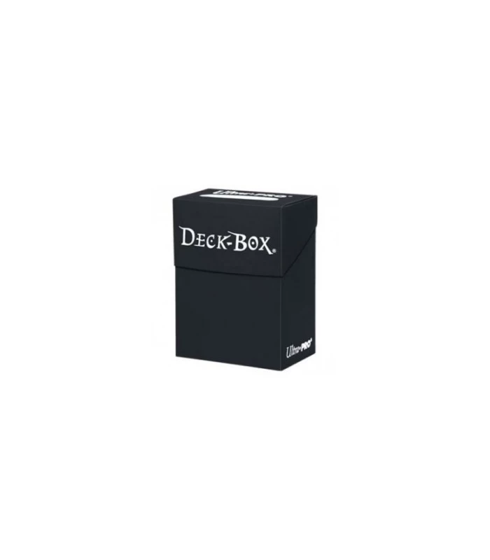Ultra PRO Deck Box Solid Negra | Caja para Mazos y Cartas Coleccionables